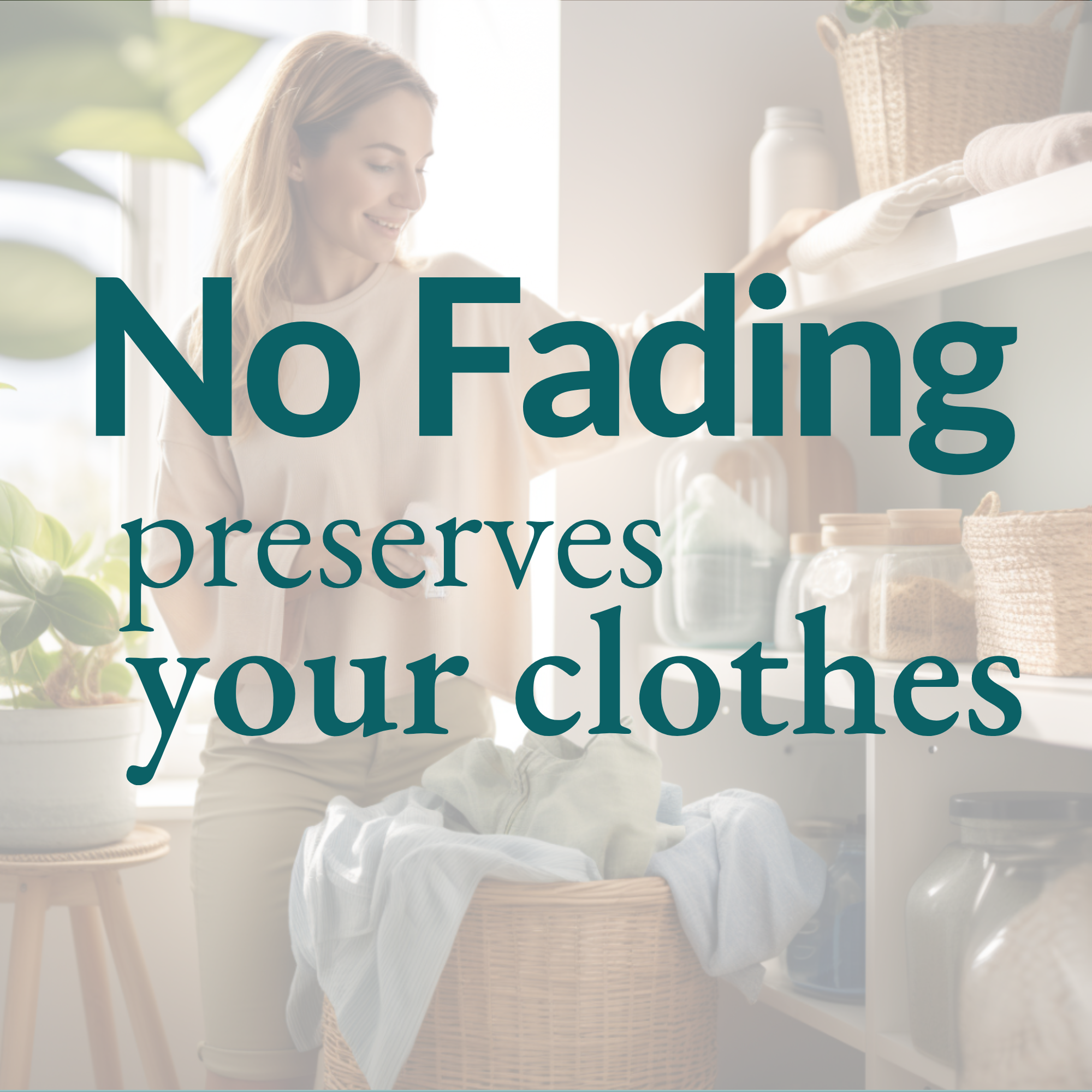 Laundle preserves your clothes with no fading